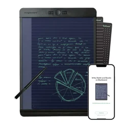 Boogie Board Blackboard Smart Notepad, 8.5" x 11", Black, 1 Sheets/Pad (BD0110001)