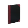 Boorum & Pease 21 Series Record Book, 8.13"W x 10.38"H, Black, 75 Sheets/Book (21-150-R)