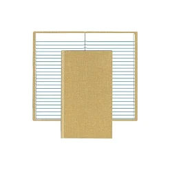 Boorum & Pease Pocket Notebook, 4.13" x 7", College Ruled, 192 Sheets, Beige (6559EE)