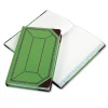 Boorum & Pease Record Book, 7 5/8" x 12 1/2", Green/Red, 250 Sheets/Book (67 1/8-500-R)