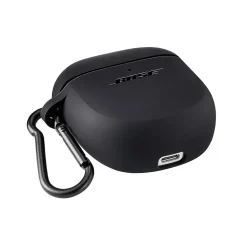 Bose QuietComfort Earbuds II Silicone Case Cover, Triple Black (881877-0010)