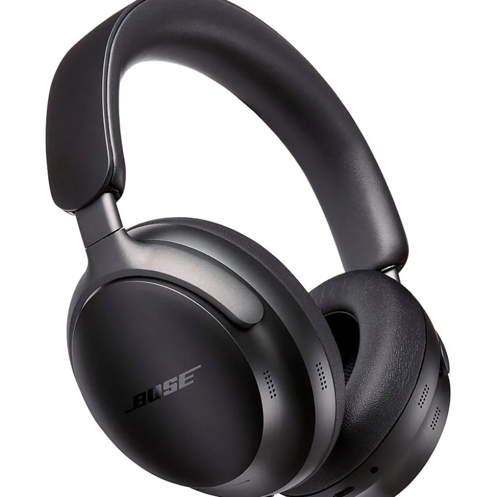 Bose QuietComfort Ultra Wireless Noise Cancelling Over-the-Ear Headphones, Black (880066-0100)