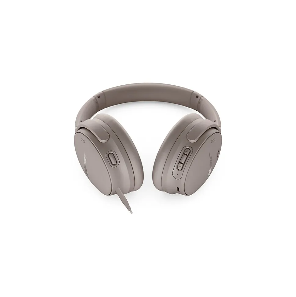 Bose QuietComfort Wireless Noise Canceling Over-Ear Headphones, Bluetooth, Sandstone (884367-1100)