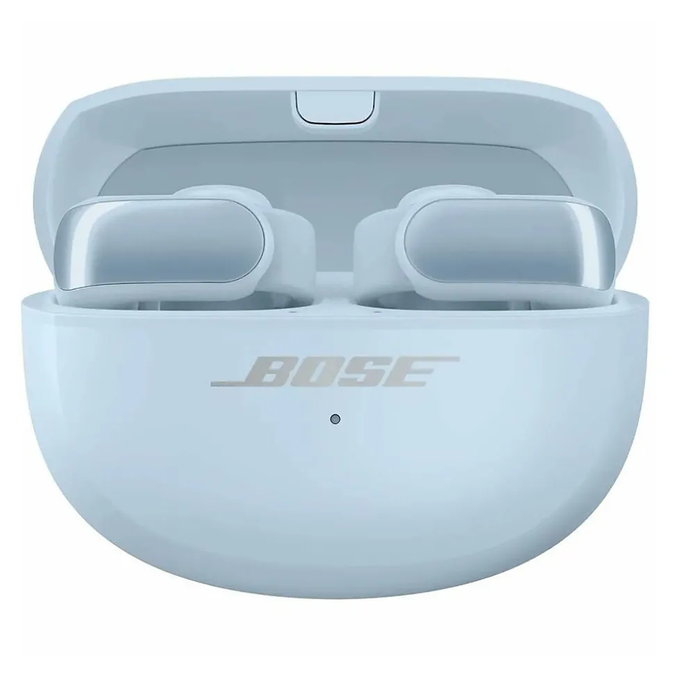 Bose Ultra Open Wireless Noise Canceling Earbuds Headphones, Bluetooth, Moonstone Blue (881046-0030)