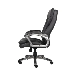 Boss Faux Leather Executive Chair, Black (B9331)