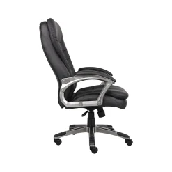 Boss Faux Leather Executive Chair, Black (B9331)