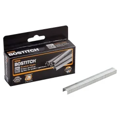 Bostitch B8 PowerCrown 1/4" Length Standard Multi-Use Staples, Full Strip, 5000/Box, 100 Boxes/Carton (STCRP21151/4PC)