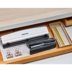 Bostitch Handheld Stapler, 40-Sheet Capacity, Staples Included, Gloss Black (B275R-BLK)