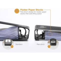 Bostitch Handheld Stapler, 40-Sheet Capacity, Staples Included, Gloss Black (B275R-BLK)