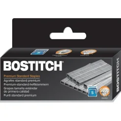 Bostitch Premium Standard Staples, 0.25" Leg Length, 5000 Staples/Box (1901)