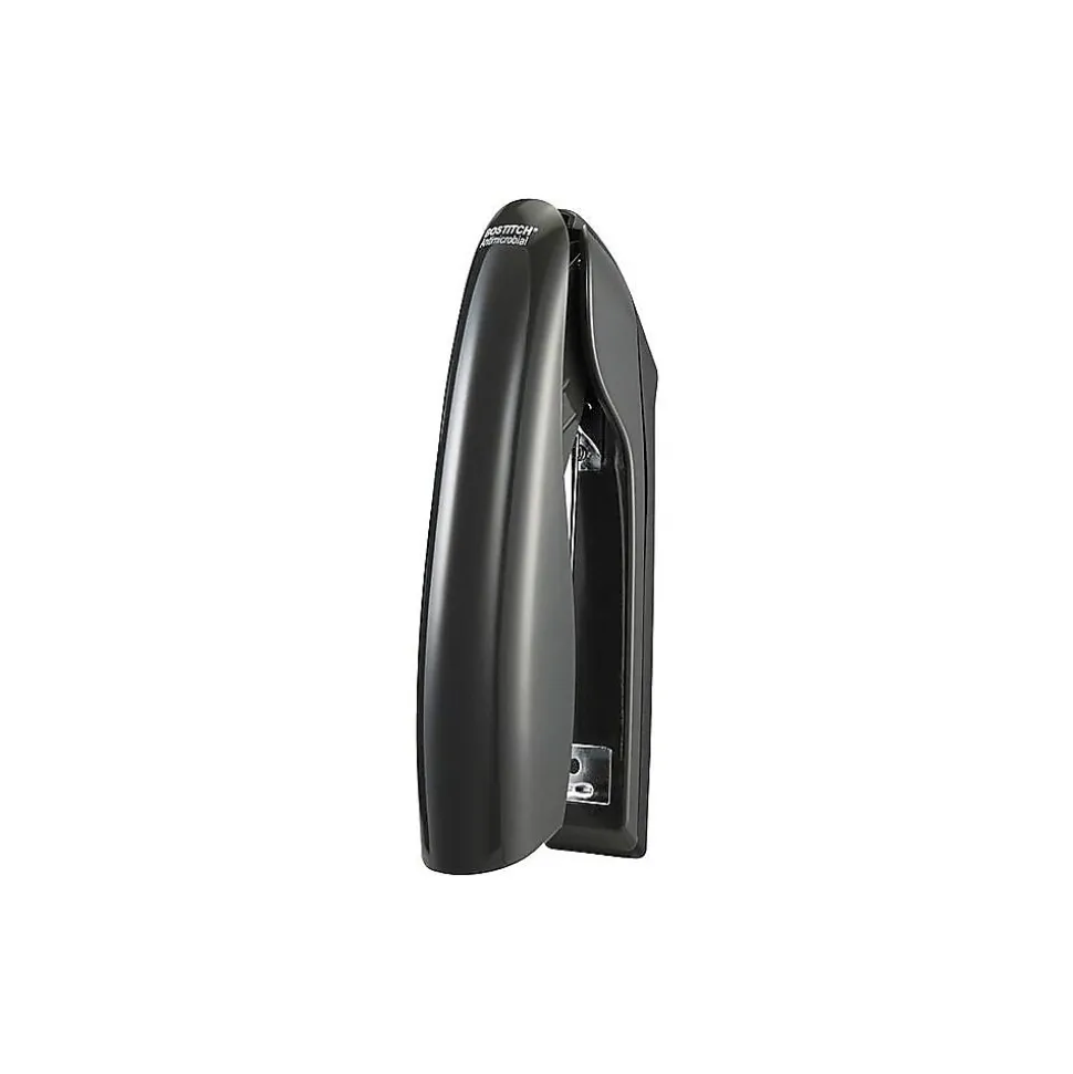 Bostitch Premium Stand-Up Desktop Stapler, 20 Sheet Capacity, Black (B326-BLK)
