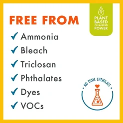 Boulder Clean Disinfecting Cleaner, Lemon Scent, 28 Oz. (003007)