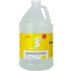 Boulder Clean Disinfecting Cleaner Refill, Lemon Scent, 1 Gal. (003137)