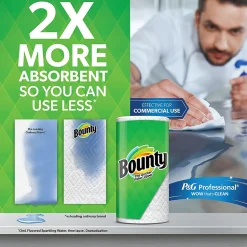 Bounty Select-A-Size Double Roll Paper Towels, 2-ply, 90 Sheets/Roll, 12 Rolls/Pack (66541/06130)