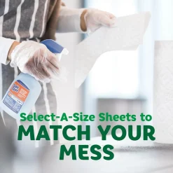 Bounty Select-A-Size Double Roll Paper Towels, 2-ply, 90 Sheets/Roll, 12 Rolls/Pack (66541/06130)