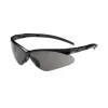 Bouton Adversary Glasses, Gray Anti-Scratch Lens, Gloss Black Frame, Rubber Temples & Bridge, Each (250-28-0001)
