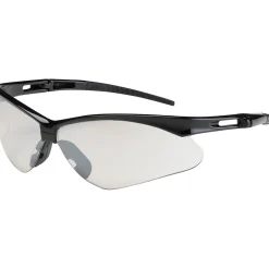 Bouton Optical Anser Safety Glasses, Black Frame, Indoor/Outdoor Lens, Anti-scratch Coating (250-AN-10114)