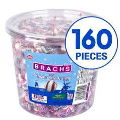 Brach's Peppermint Mints, 28 oz., 160 Pieces/Tub (209-02493)