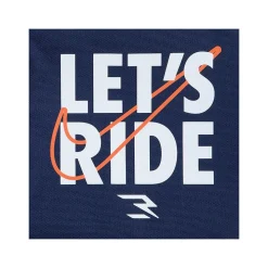 3Brand Let's Ride Lunch Tote, Blue/White (9AT028-U90)