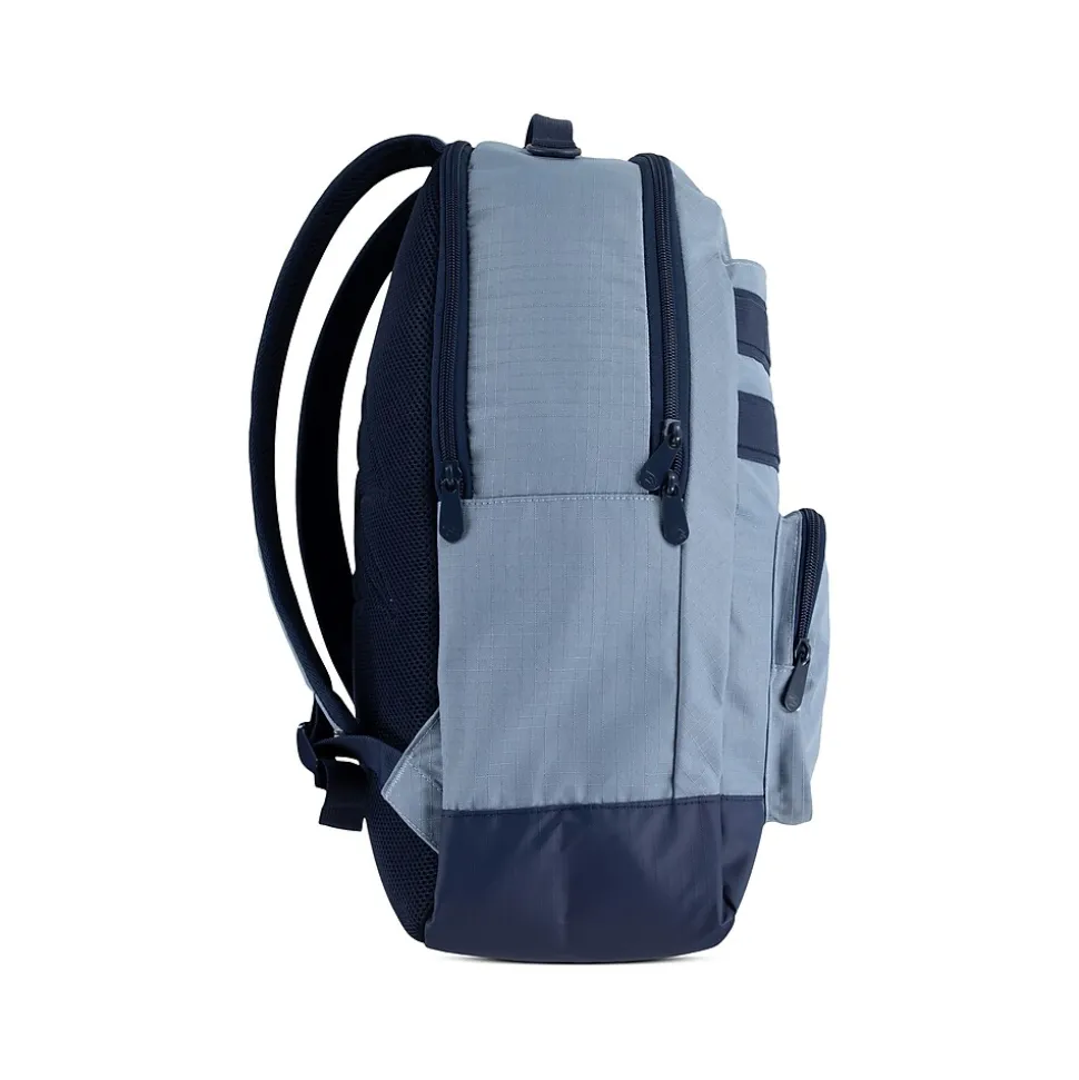 3Brand Russell Wilson Pro Nike Laptop Backpack, Medium, Blue/Navy (9AT047-U9E)