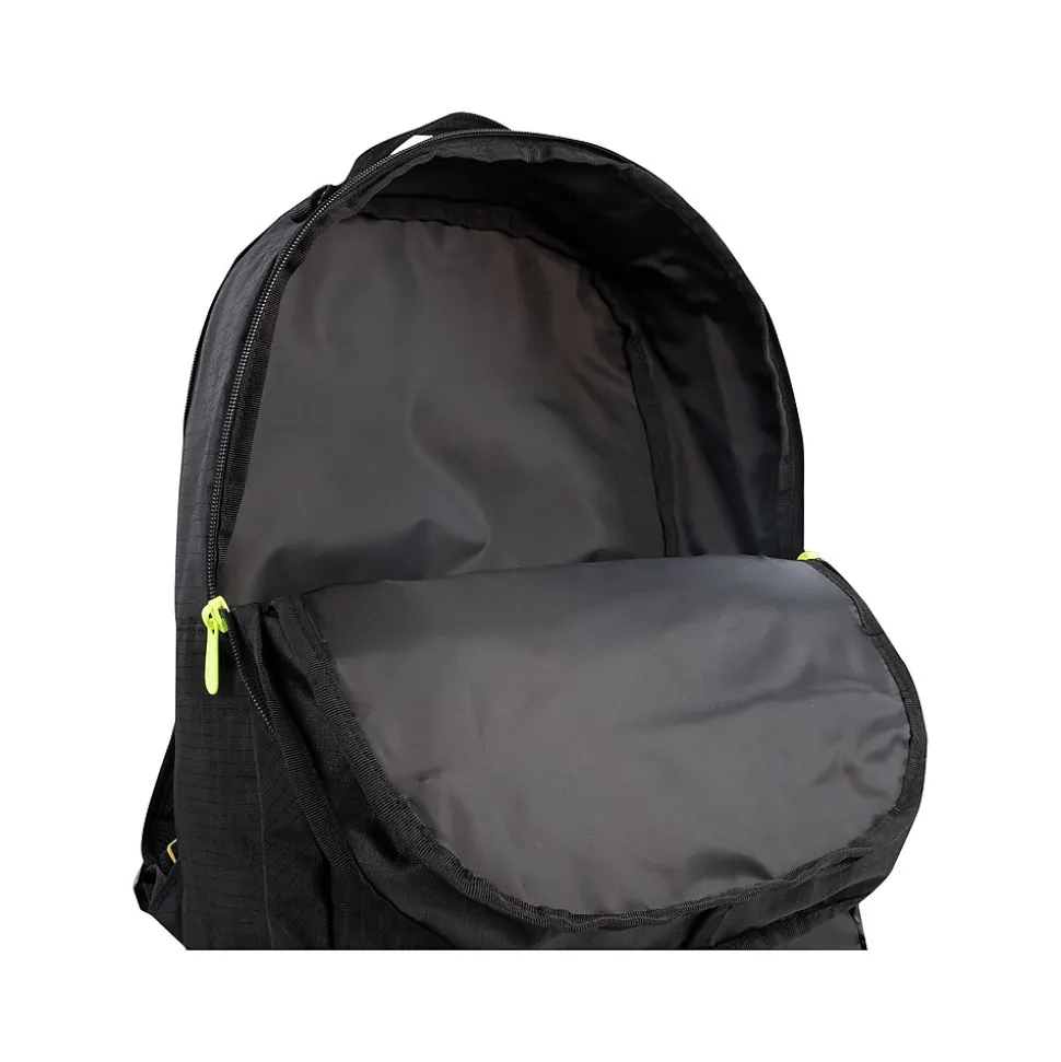 3Brand Russell Wilson Pro Nike Laptop Backpack, Medium, Black/Green (9AT047-023)