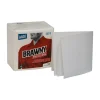 Brawny Professional A400 Cellulose Cleaning Wipers, 13" x 13", White, 800 Wipers/Box, 16/Carton (29215)