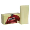 Brawny Professional Nylon Dusting Wipers, 24" x 24", Yellow, 200 Wipers/Box (29624)