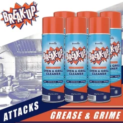 Break-Up Professional Kitchen & Oven Cleaner, 19 oz., 6/Carton (CBD991206)