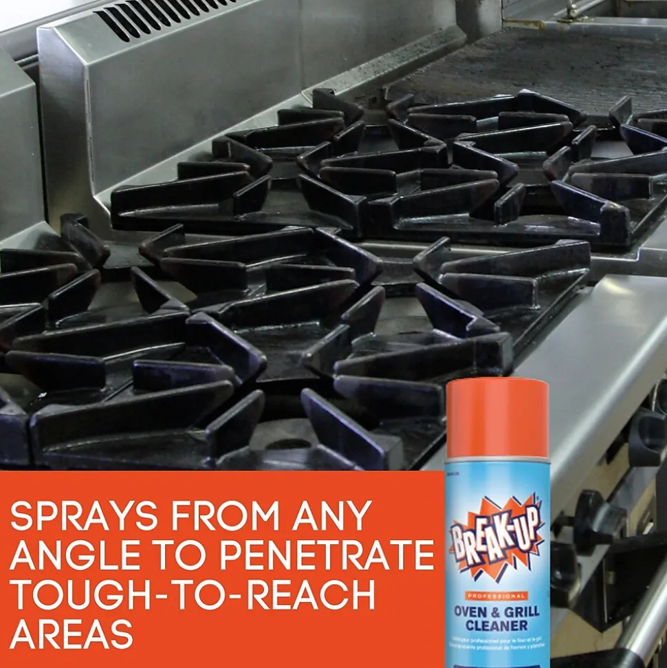 Break-Up Professional Kitchen & Oven Cleaner, 19 oz., 6/Carton (CBD991206)