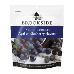 Brookside Acai & Blueberry Flavored Dark Chocolate Pieces, 7 oz., 12/Carton (HEC38971)