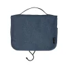 Brookstone 8.66" Fabric Toiletry Bag, Blue (BNKM0001)