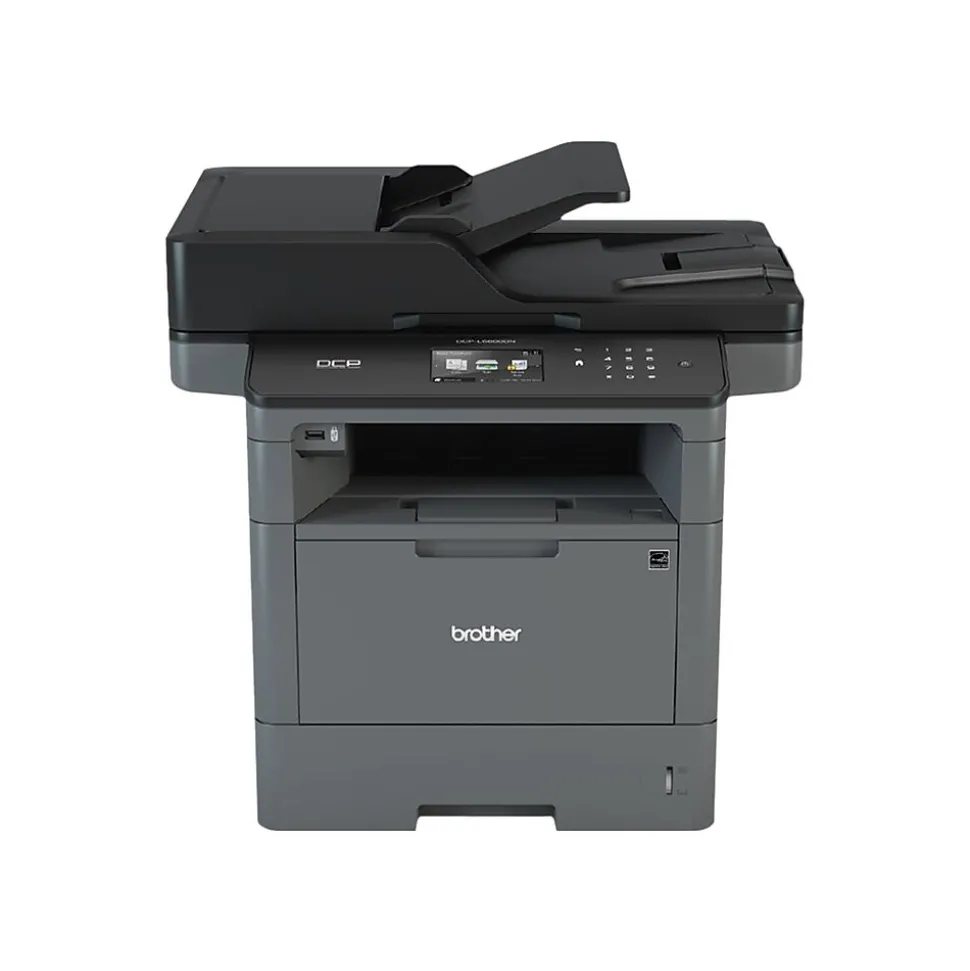 Brother DCP-L5600DN Business Black and White Laser Printer, All-In-One, Print, Scan, Copy