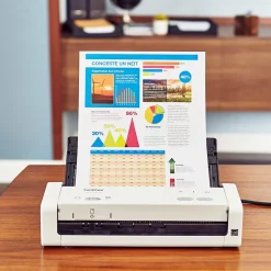 Brother Desktop Scanner for Documents, Wireless, White (ADS1250W)