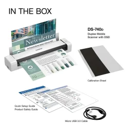 Brother DSmobile DS-740D Duplex Portable Scanner White