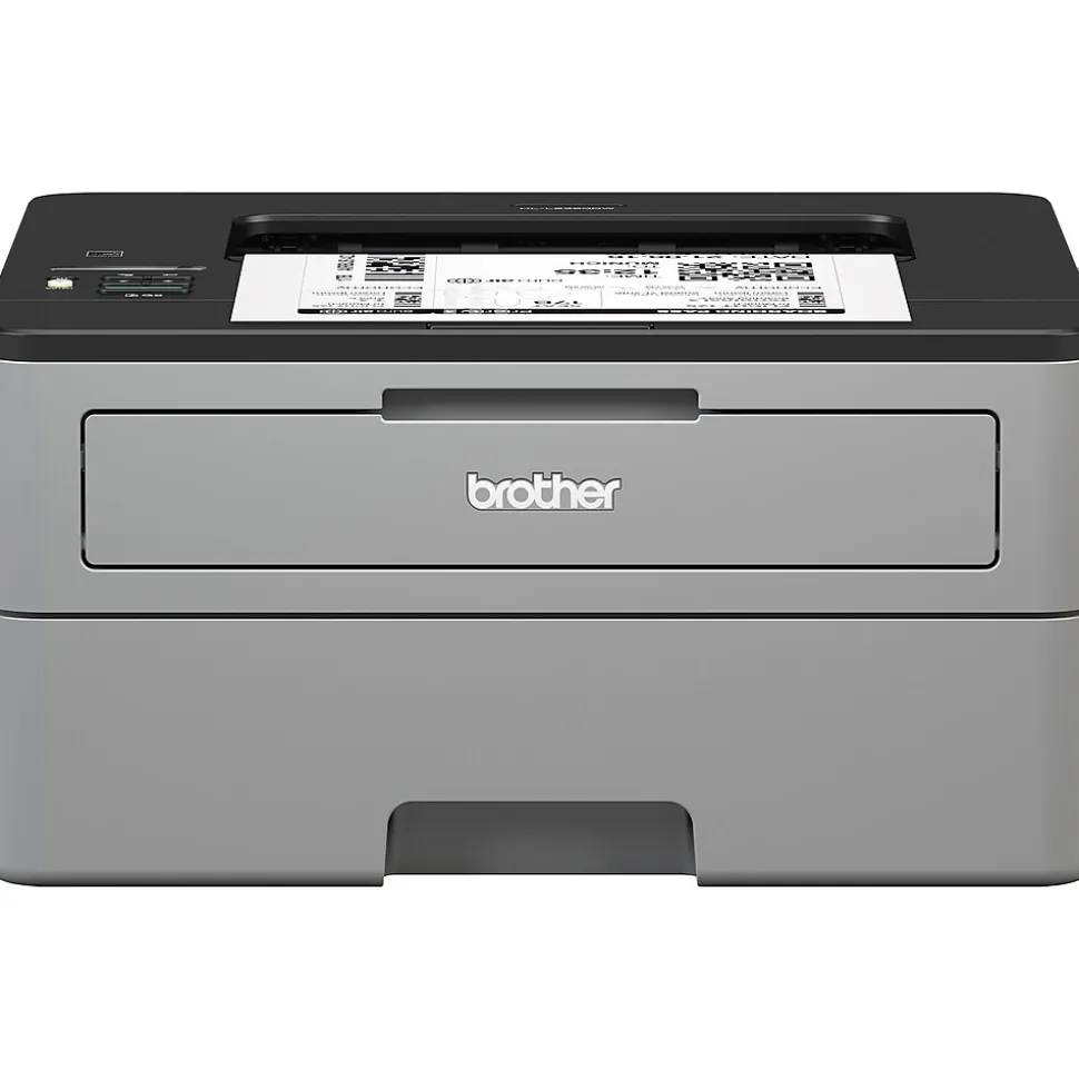 Brother HL-L2350DW Wireless Monochrome Laser Printer, Refurbished