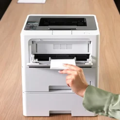 Brother HL‐L6210DWT Business Monochrome Laser Printer, Dual Paper Trays, Wireless Networking