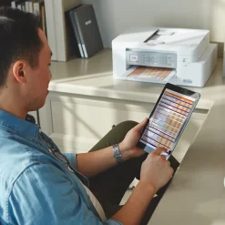 Brother INKvestment Tank MFC-J4335DW Wireless Color Inkjet Printer, All-In-One Supertank, Print, Scan, Copy, Fax