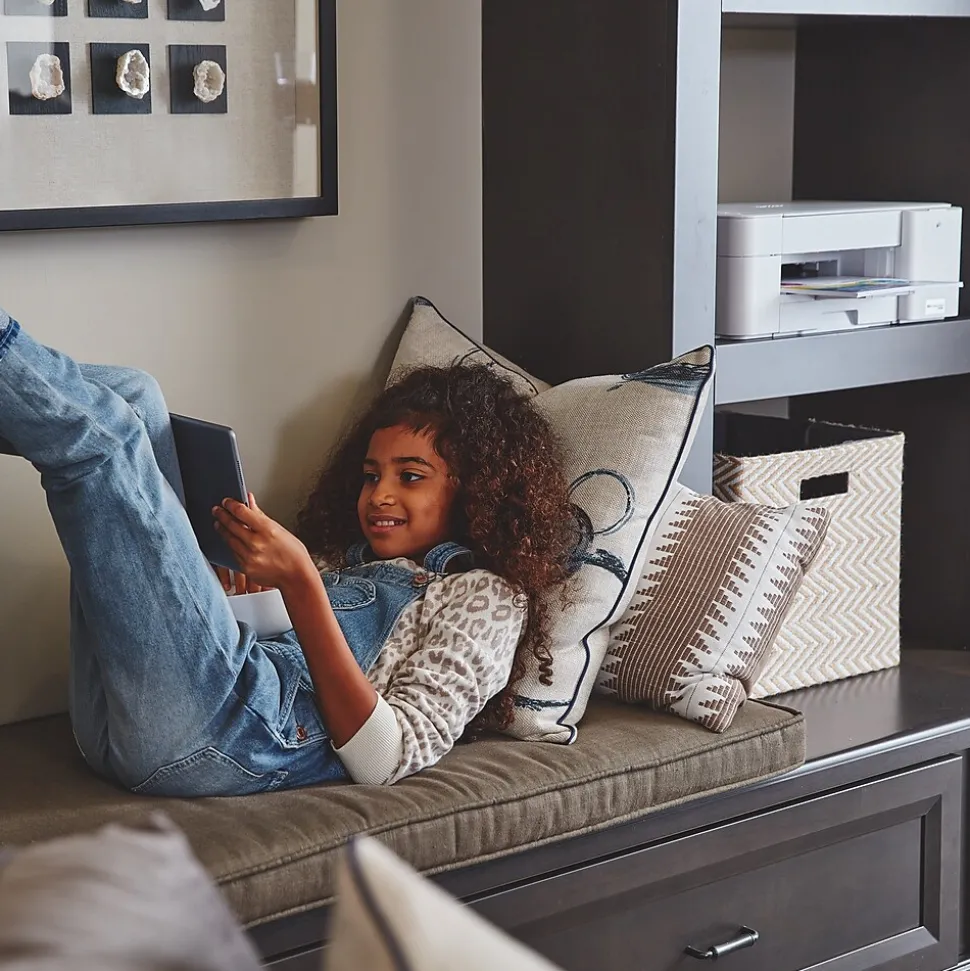 Brother INKvestment Tank MFC-J1205W Wireless Color Inkjet Printer, All-In-One Supertank, Print, Scan, Copy