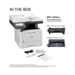 Brother MFC-L5915DW Business Wireless Black & White Laser, All-In-One, Print, Scan, Copy, Fax