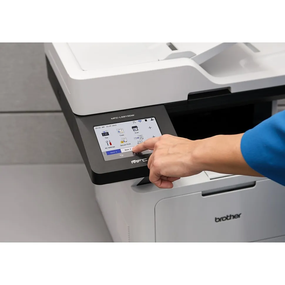 Brother MFC-L5915DW Business Wireless Black & White Laser, All-In-One, Print, Scan, Copy, Fax