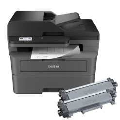 Brother MFC-L2820DW XL Wireless Compact Monochrome All-in-One Laser Printer