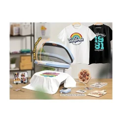 Brother Sublimation Printer and Craft Express Elite Auto Heat Press Bundle, Kitchen Gifts