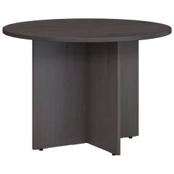 Bush Business Furniture 42" Round Conference Table, Storm Gray (99TB42RSG)