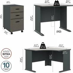 Bush Business Furniture Cubix 84
