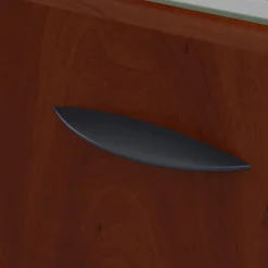 Bush Business Furniture Cubix 60W Desk with Mobile File Cabinet, Hansen Cherry (SRA003HCSU)