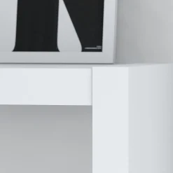 Bush Business Furniture Echo 5 Shelf Bookcase, Pure White (KI60104-03)