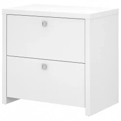 Bush Business Furniture Echo Lateral File Cabinet, Pure White (KI60102-03)