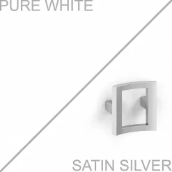 Bush Business Furniture Echo Lateral File Cabinet, Pure White (KI60102-03)