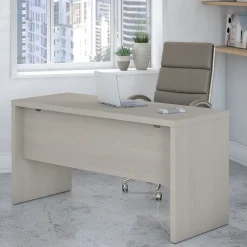 Bush Business Furniture Echo 60"W Credenza Desk, Gray Sand (KI60206-03)