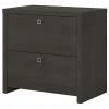 Bush Business Furniture Echo 2 Drawer Lateral File Cabinet, Charcoal Maple (KI60302-03)